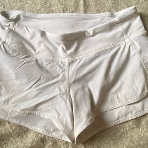Womens Lululemon Speed Short 2 way Stretch 2.5